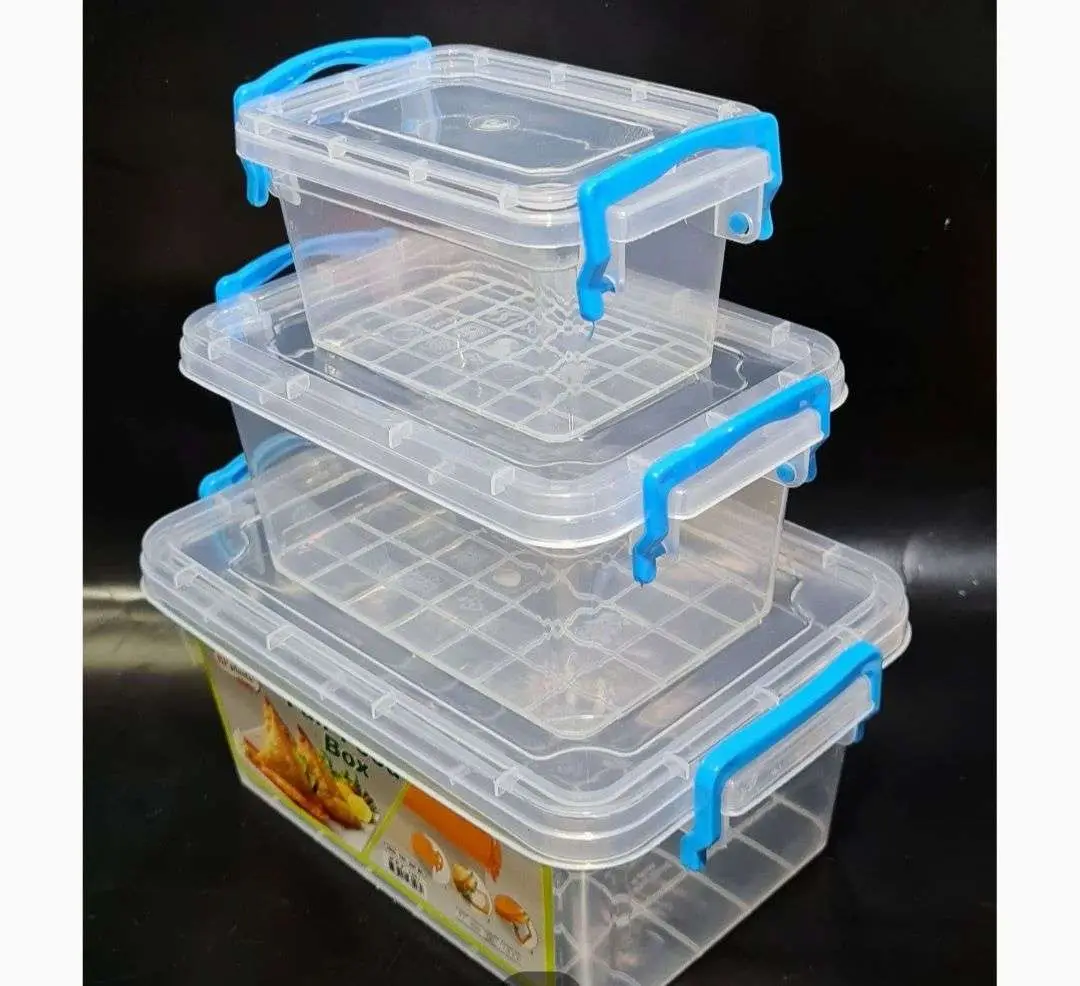 0657471_product-details-of-plastic-fair-food-storage-box-container-with-lid-3pcs-set Plastic Storage Container Set - Image 1